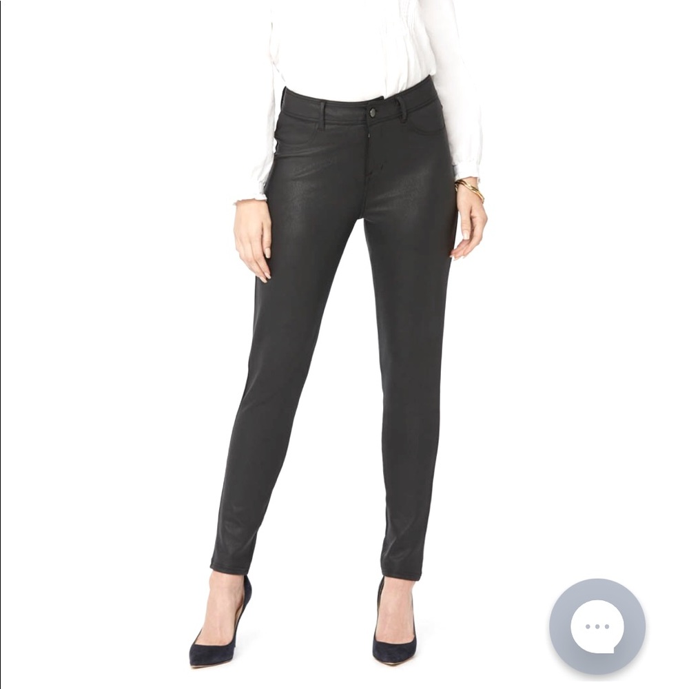 NYDJ slimming waxed style jeans